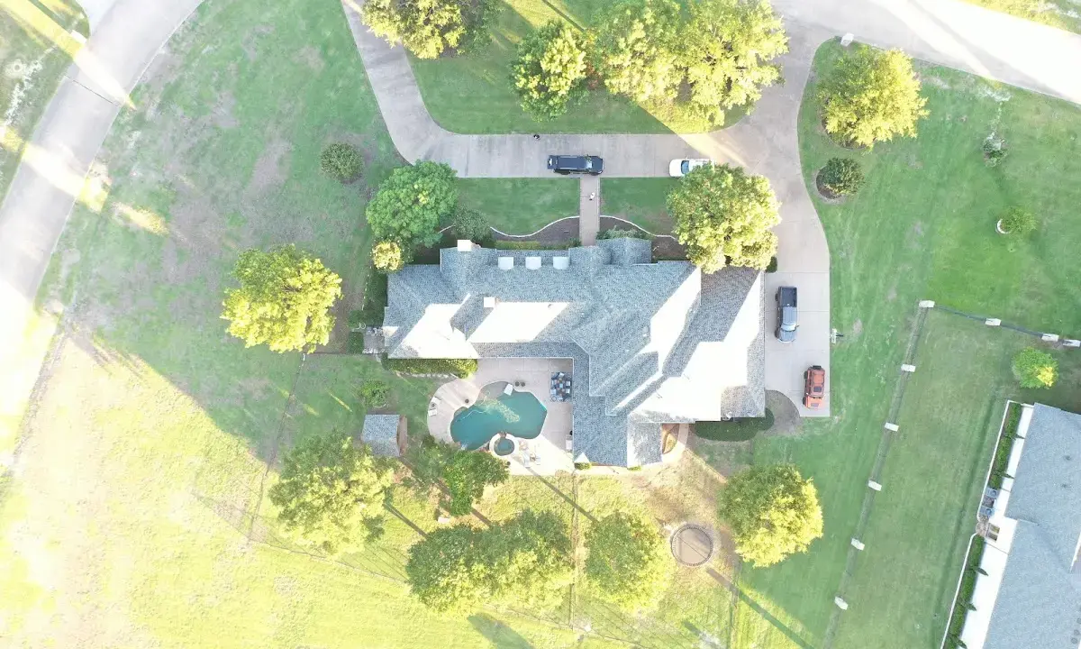 New shingle roof installation on a home in Hugo